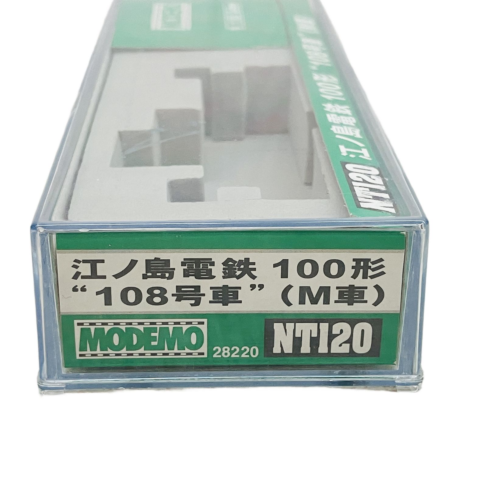 MODEMO NT120 江ノ島電鉄 100形 108号車 M車 Nゲージ 鉄道模型 中古