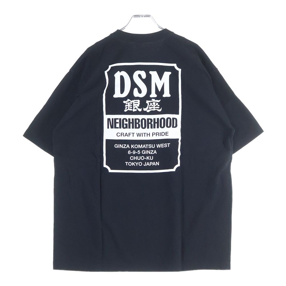neighborhood × DSMG Tシャツ NEIGHBORHOOD: DSMG Tee S/S 1 (Black) | DSMG E-SHOP