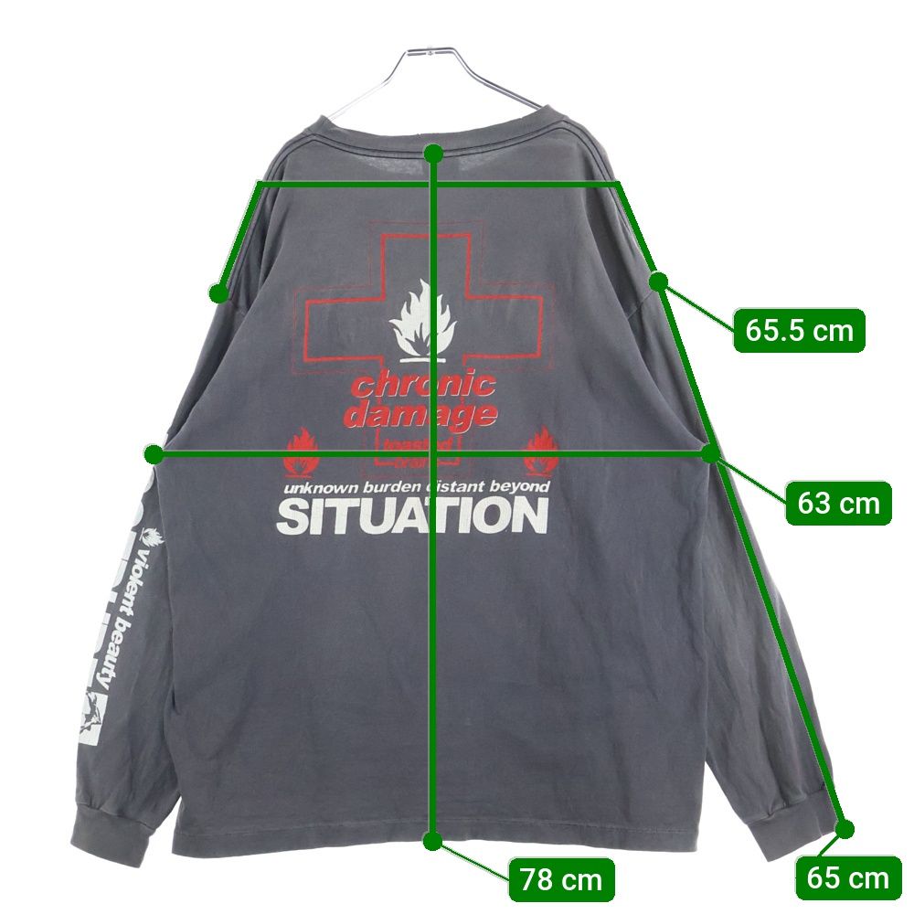 SAINT MICHAEL (セントマイケル) 23SS LS TEE/UNKNOWN SM-S23-0000-027