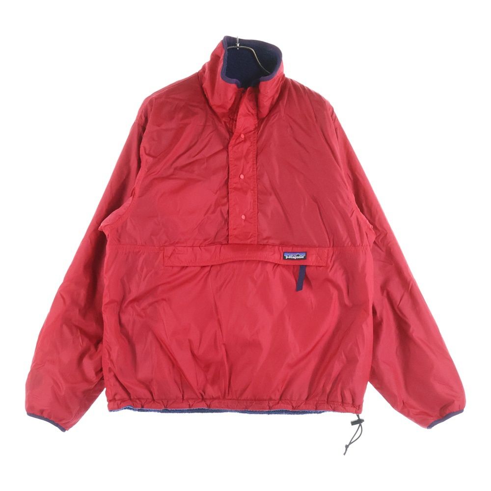 90s Patagonia USA製 リバーシブルナイロンJKT ドローコード PATAGONIA (パタゴニア) 90S Glissade Pullover Reversible USA製 95年