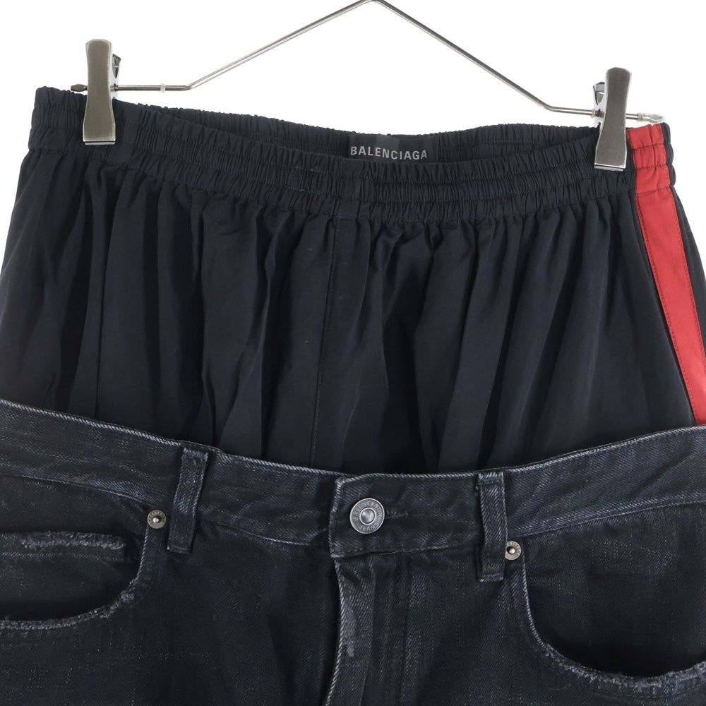 BALENCIAGA (バレンシアガ) 24SS Layered Jeans レイヤードジーンズ 