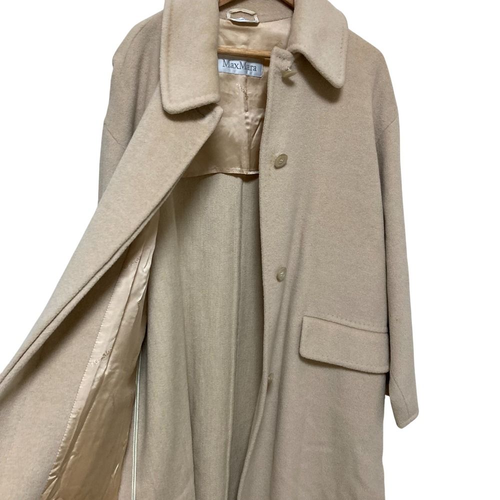 Max Mara マックスマーラ ウール×カシミヤ ステンカラーコート サイズ  