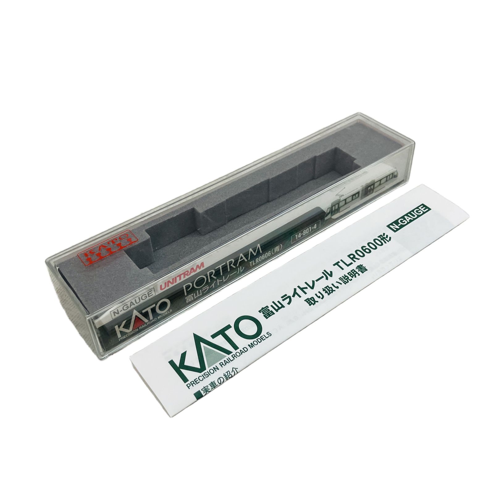KATO 14-801-4 PORTRAM 富山ライトレール TLR0606 青 鉄道模型 Nゲージ