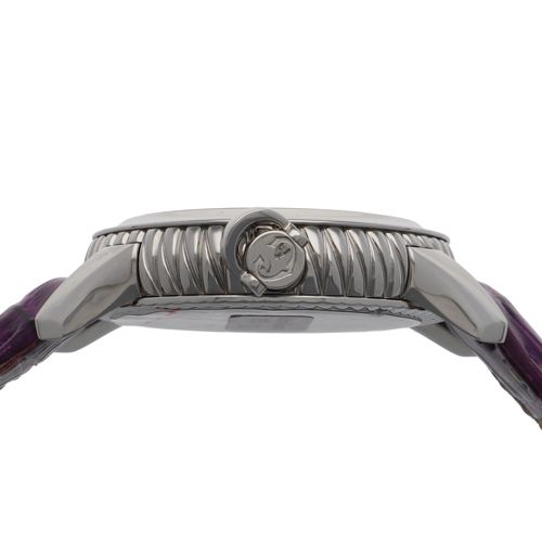 125886 CHARRIOL シャリオール C036Q パープル ステンレス レザー