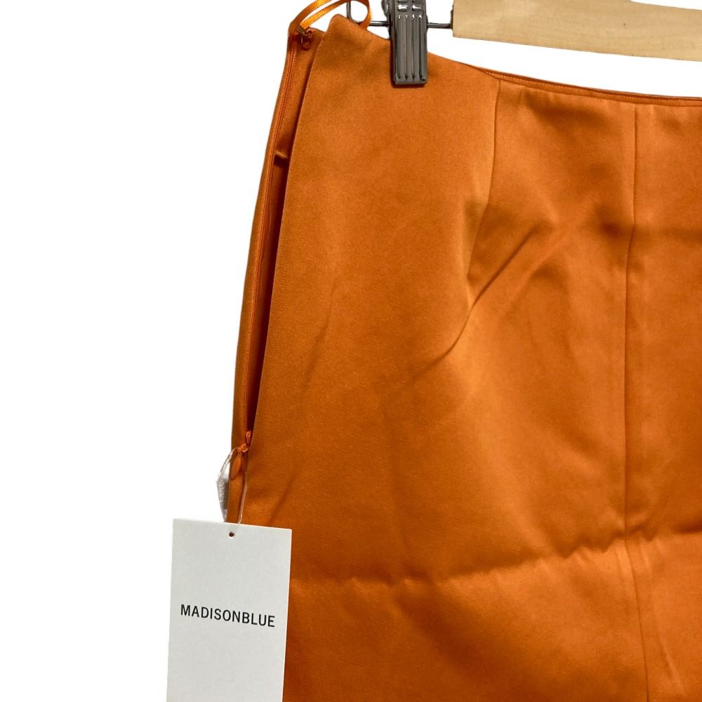 未使用 23SS MADISON BLUE マディソンブルー A-LINE LONG サテンA  