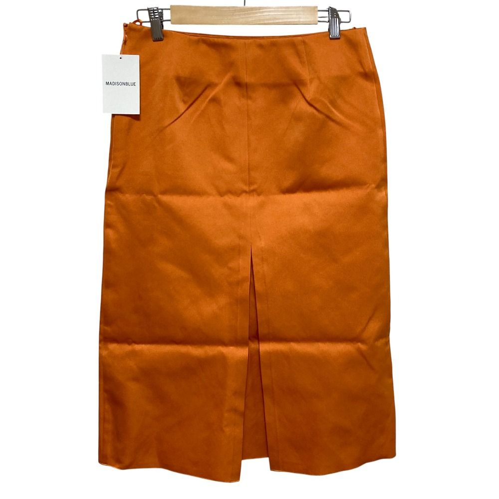 未使用 23SS MADISON BLUE マディソンブルー A-LINE LONG サテンA  