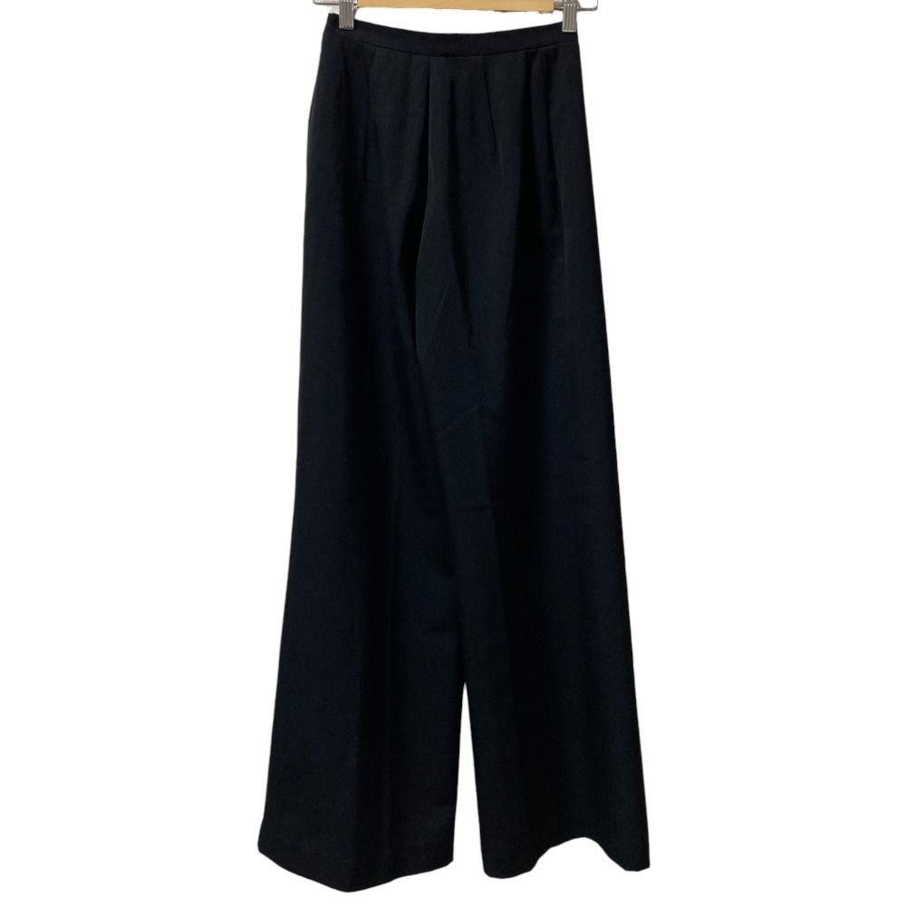 美品 CHANEL シャネル ココマークボタン ワイドパンツ P40225 サイズ34  