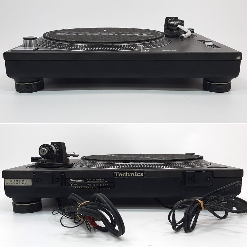 Technics SL-1200MK3 ジャンク Technics SL-1200MK3 ヴィンテージ 2台セット ジャンク扱い
