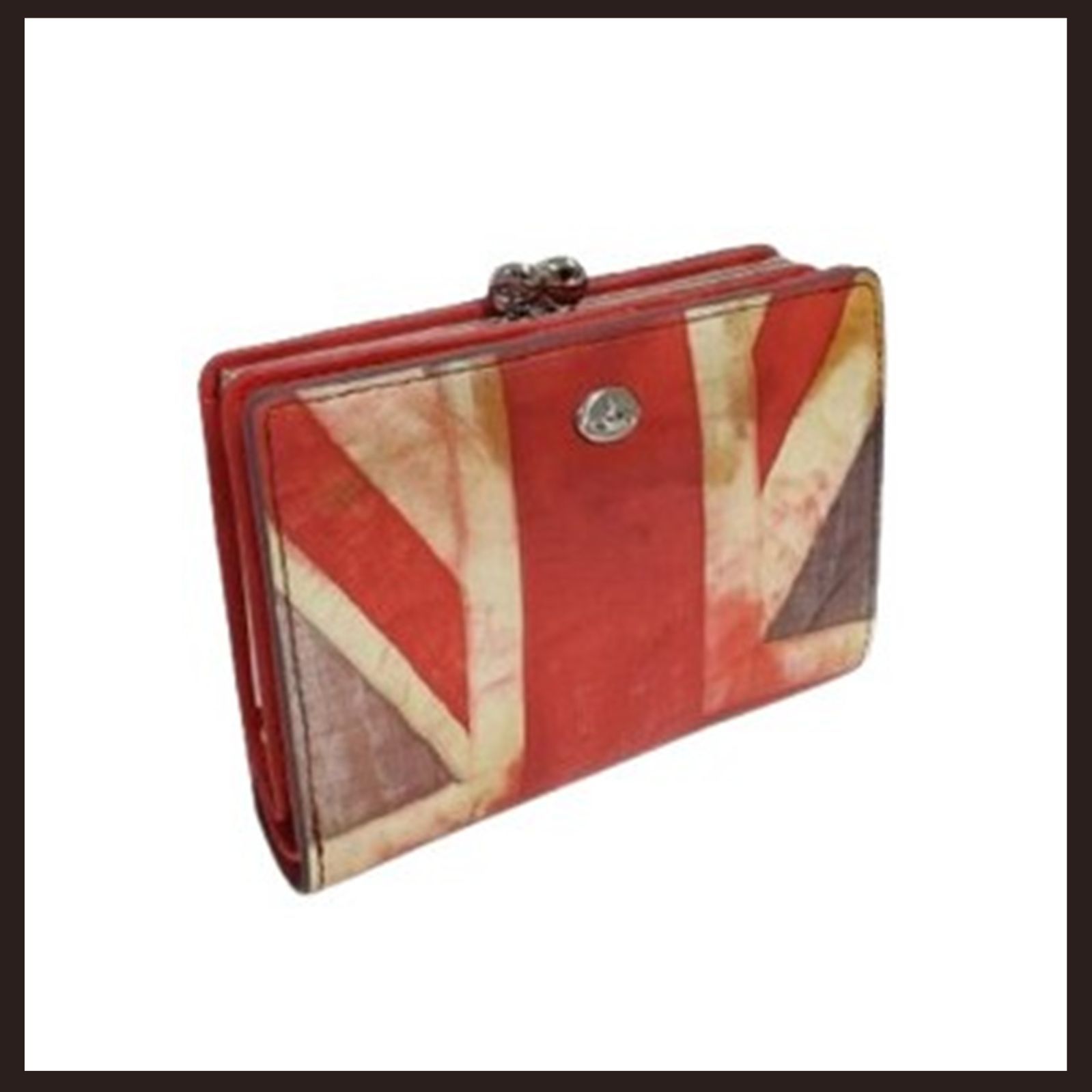 新品未使用 ヴィヴィアンウエストウッド ユニオンジャック がま口財布