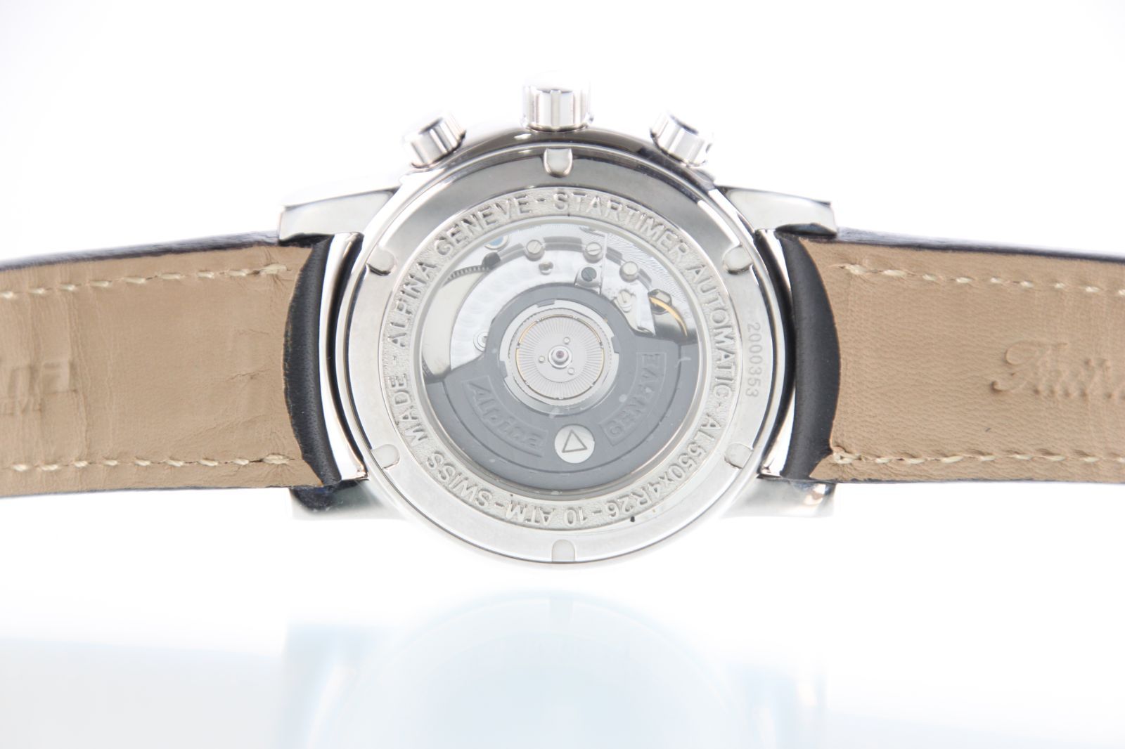 極美品】アルピナ スタータイマー II GMT ホワイト 自動巻 付属完備 A 