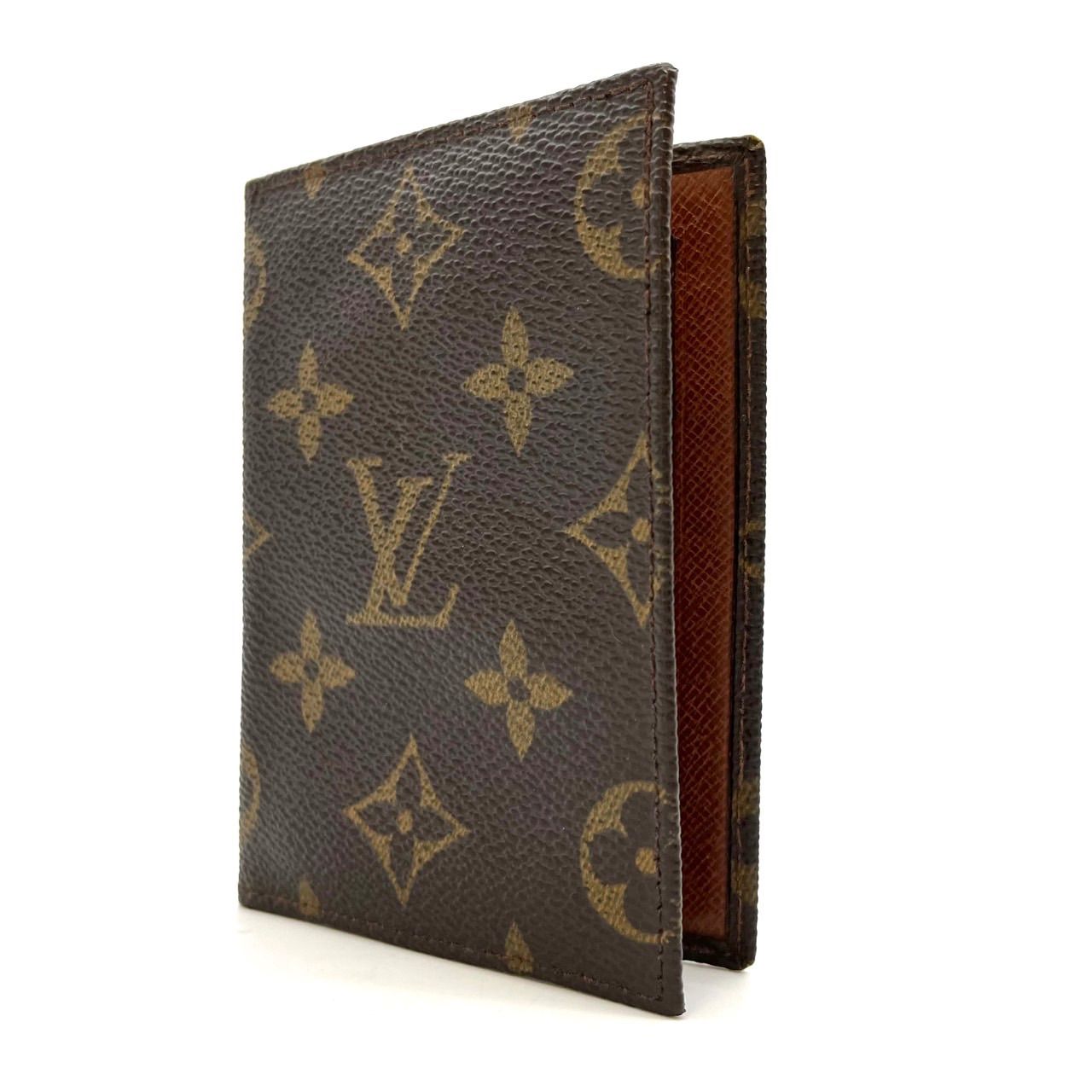 【美品】ルイ・ヴィトン モノグラム・ブラウン カードケース 良品】LOUI VUITTON ルイヴィトン カードケース 定期入れ モノグラム柄