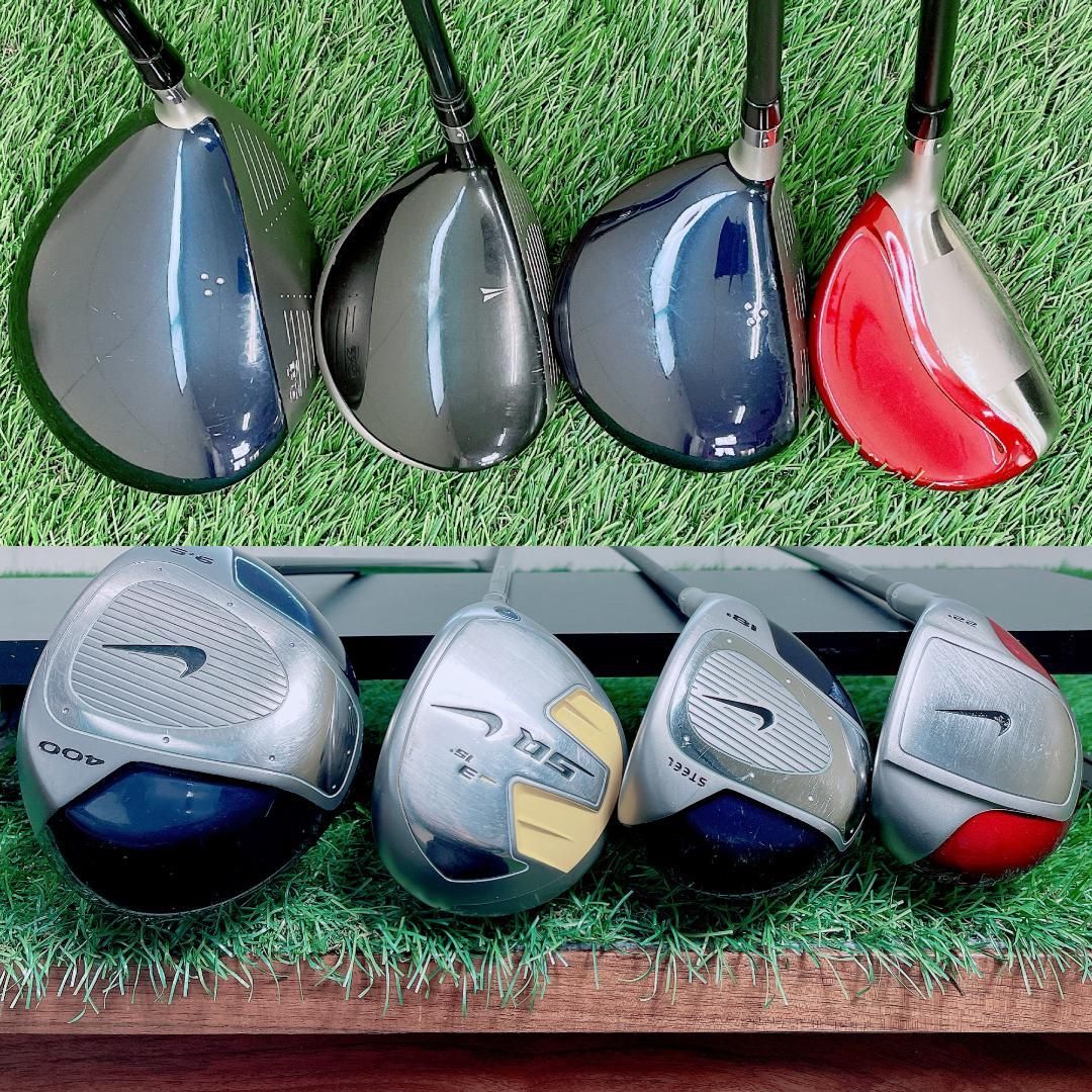 NIKE 400 SQ Wilson メンズ 14本 ゴルフセット N2197 - メルカリ