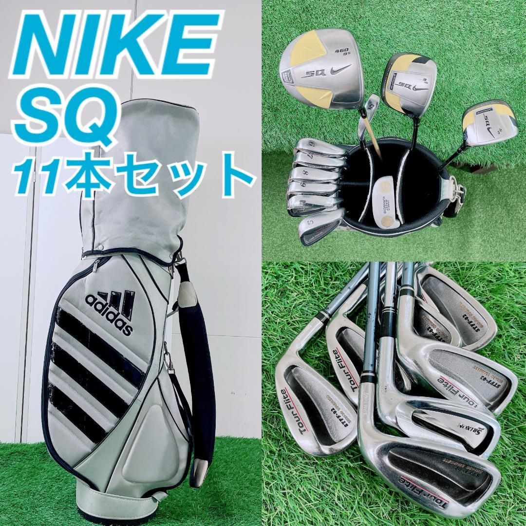 【豪華‼】 NIKE SQ ナイキ メンズ ゴルフ クラブ 初心者 セット R NIKE SQ adidas 11本 ゴルフクラブセット 初心者 N2195 - メルカリ