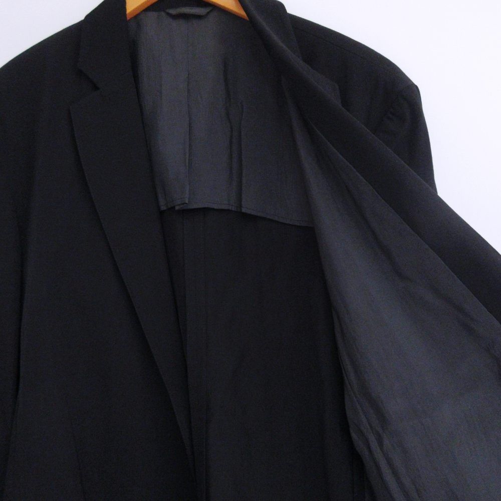 【極美品】ジョルジオアルマーニ　ノーカラージャケット　テーラードジャケット　 L 楽天市場】ジョルジオ アルマーニ GIORGIO ARMANI TAYLOR テーラード