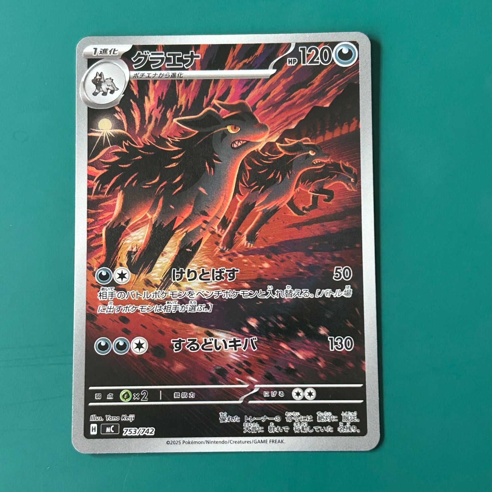 ポケモンカード グラエナ AR仕様 （MC 753/742）スタートデッキ100