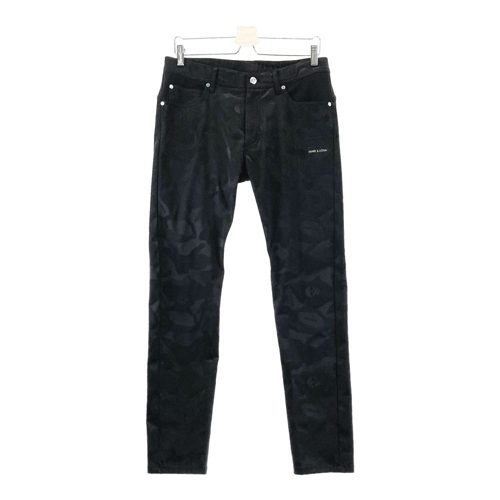 サイズ：48 MARK&LONA マークアンドロナ ストレッチパンツ スカル