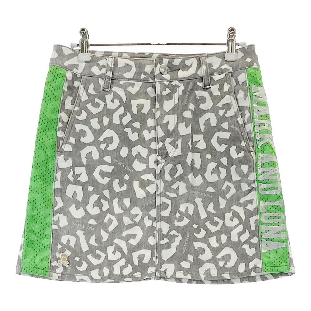 サイズ：M MARK&LONA マークアンドロナ ストレッチスカート レオパード