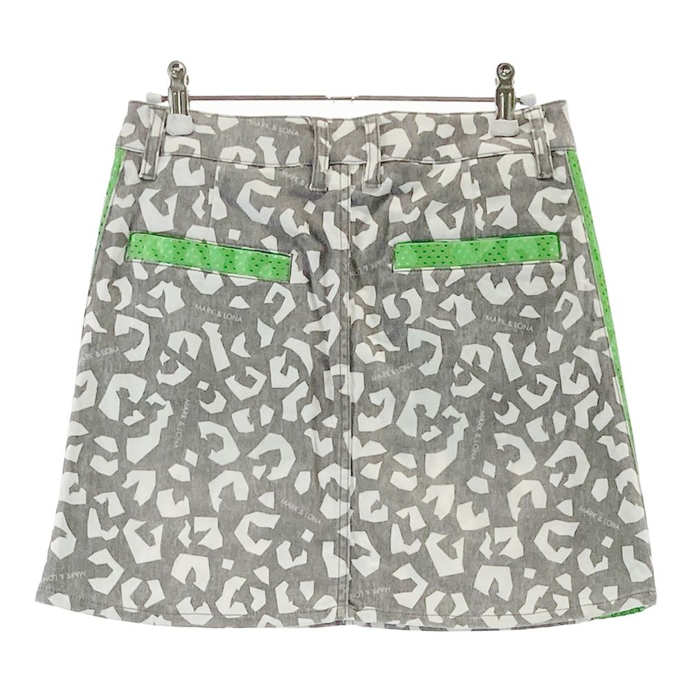 サイズ：M MARK&LONA マークアンドロナ ストレッチスカート レオパード