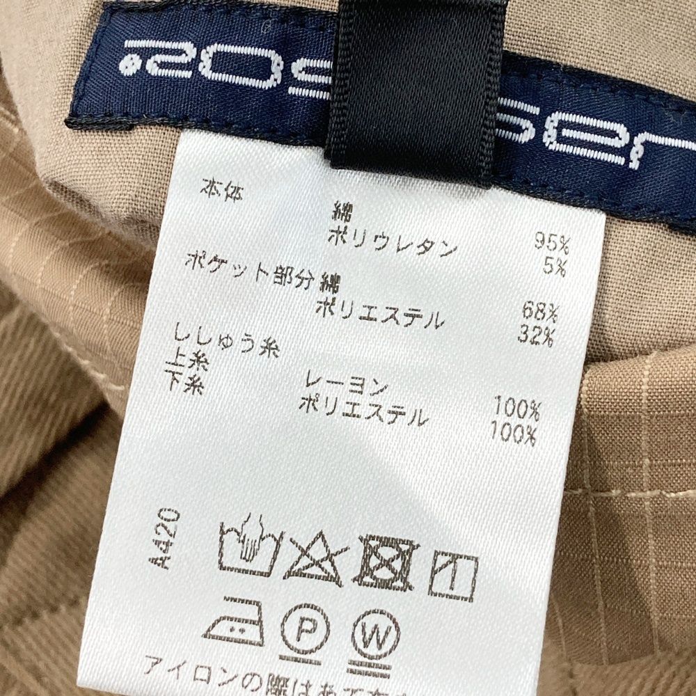 サイズ：79 ROSASEN ロサーセン リバーシブル ストレッチパンツ