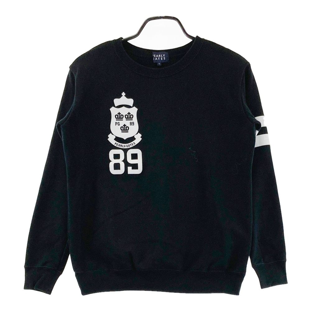PEARLY GATES＊ロゴスウェット＊Black メンズ PEARLY GATES(パーリー