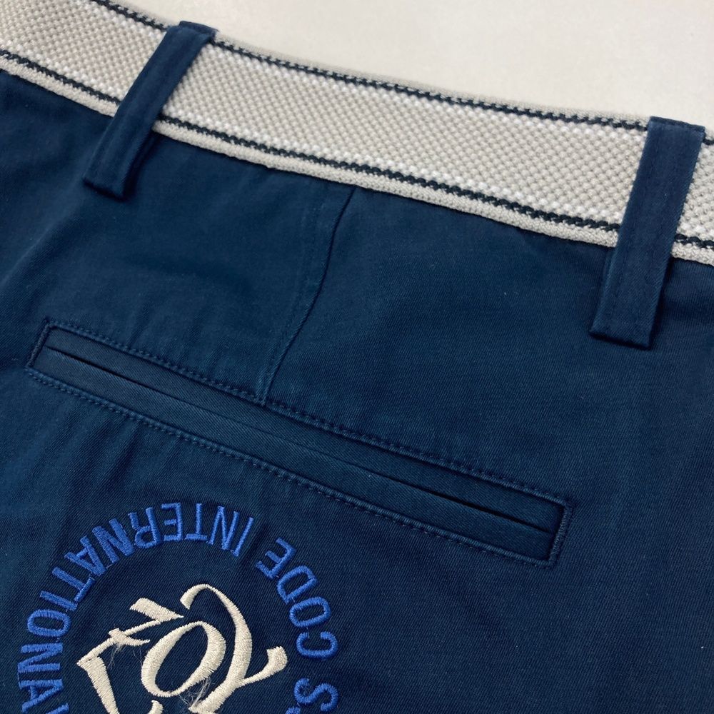 サイズ：82 ZOY ゾーイ ストレッチパンツ ネイビー系 [240101604512