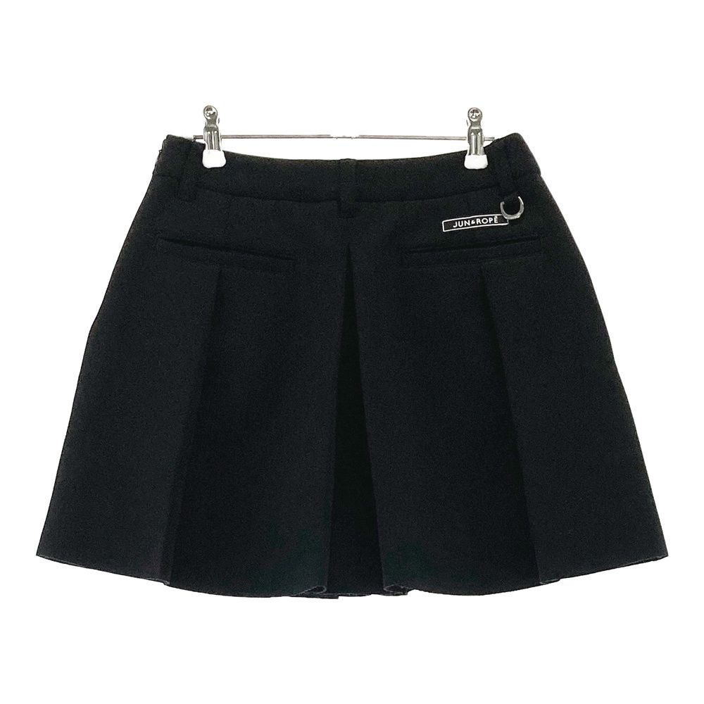 JUN AND ROPE ゴルフ用スカート ブラック サイズ：M JUN&ROPE ジュン アンド ロペ インナー付スカート ブラック
