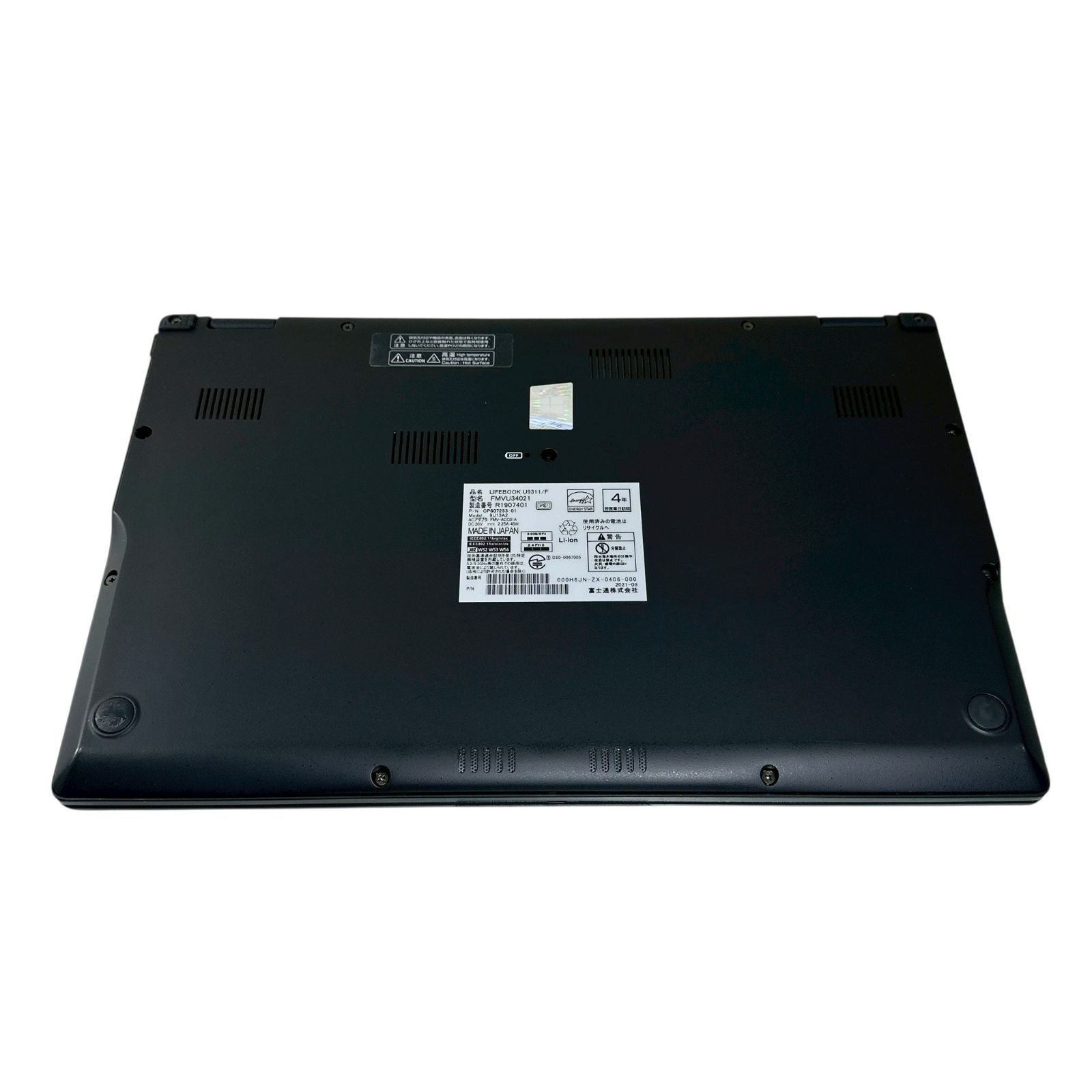 美品】富士通 LIFEBOOK U9311/F 第11世代 Core i5 超軽量 約738g