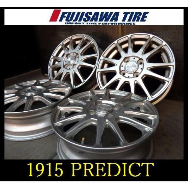 【1915】PREDICT14x4.5J 4穴 PCD100 +454本 25127242 