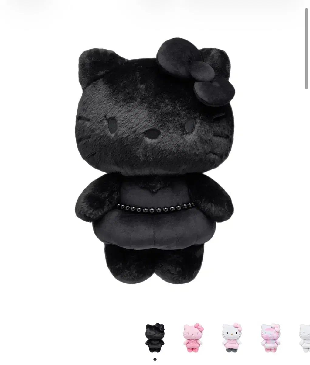 HELLO KITTY x JISOO 40cm ジス ハローキティ ぬいぐるみ ブラック