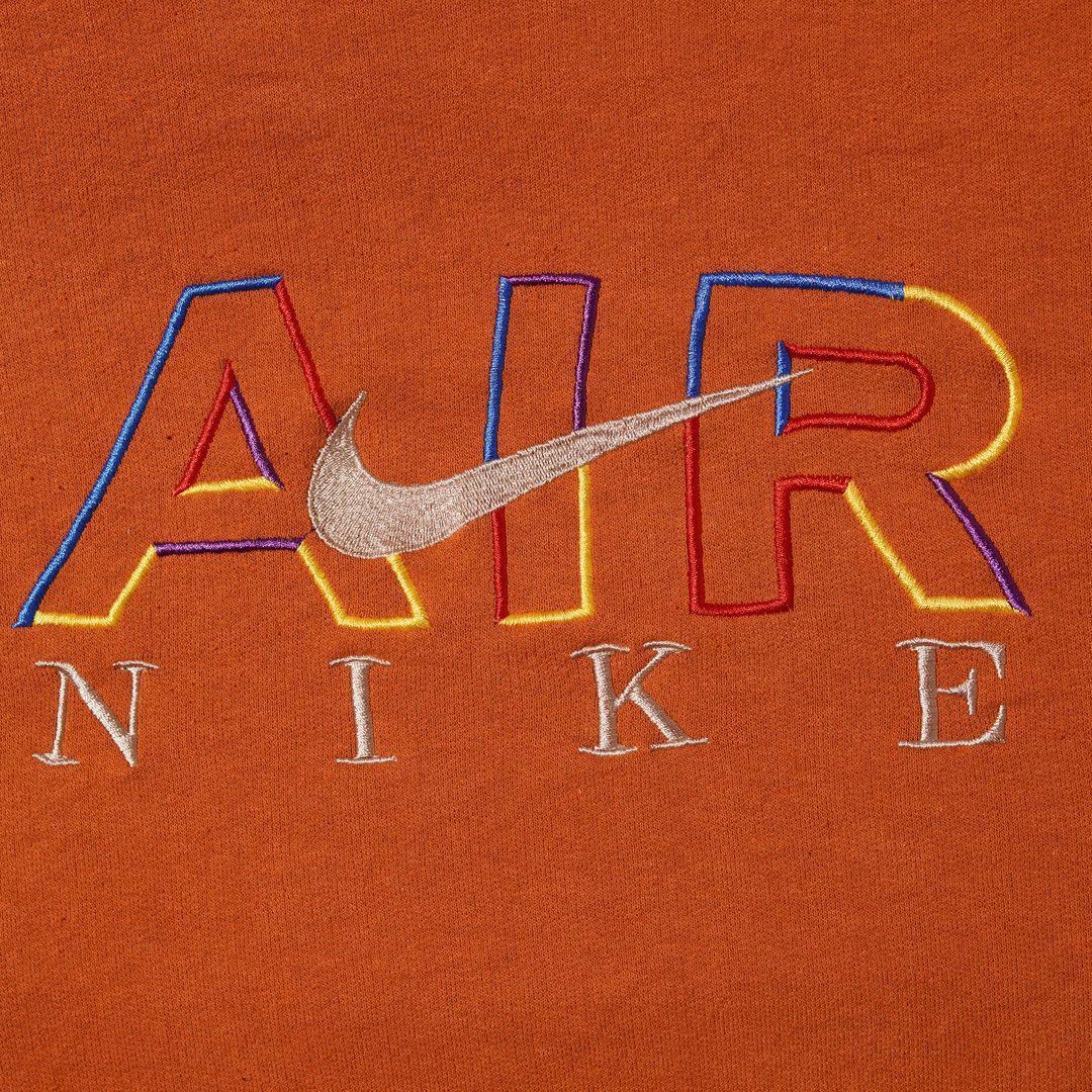 90s USA製 銀タグ ナイキ NIKE スウェット XL相当 表記M ブラウン