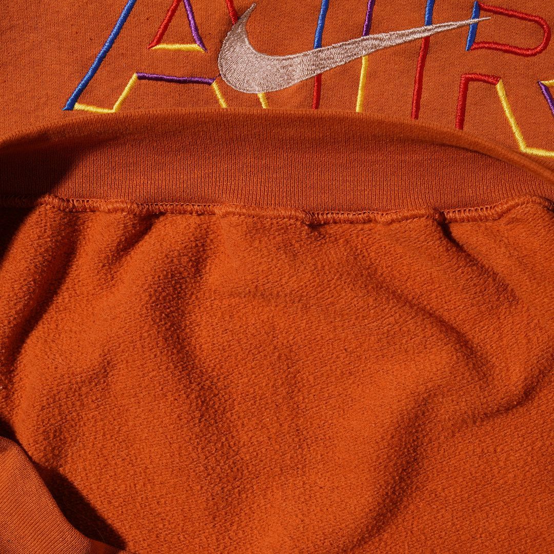 90s USA製 銀タグ ナイキ NIKE スウェット XL相当 表記M ブラウン