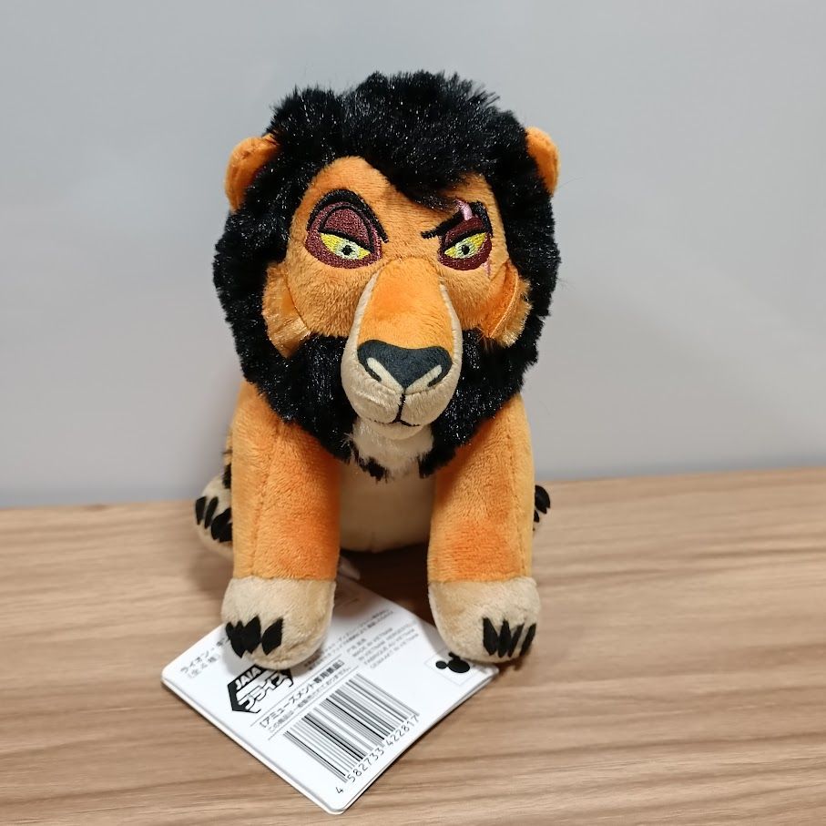 新品タグ付き】ライオンキング ぬいぐるみ スカー 30th - メルカリ