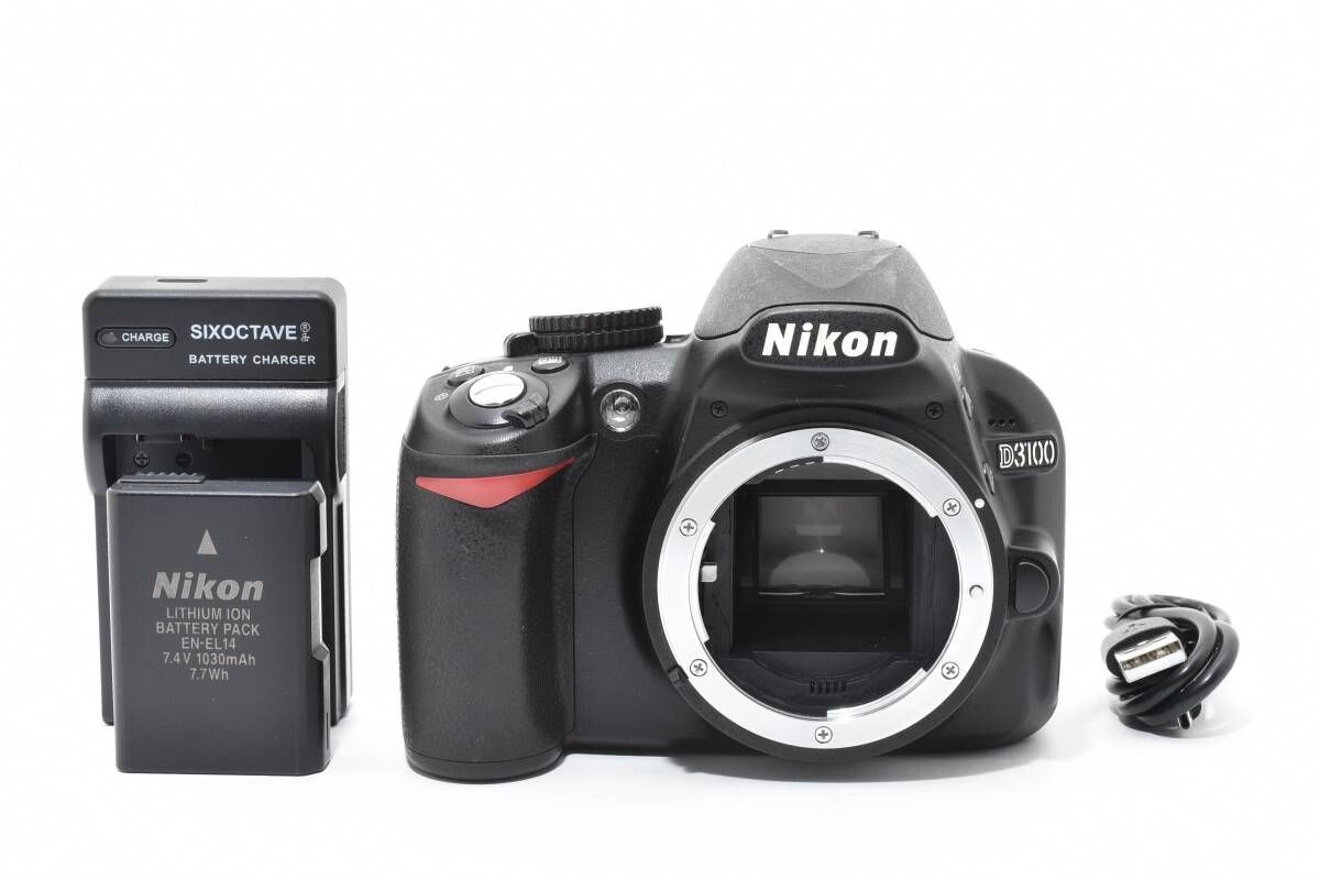 ☆極上品☆《ショット数1,121回》 ニコン Nikon D3100 ボディ #1154p