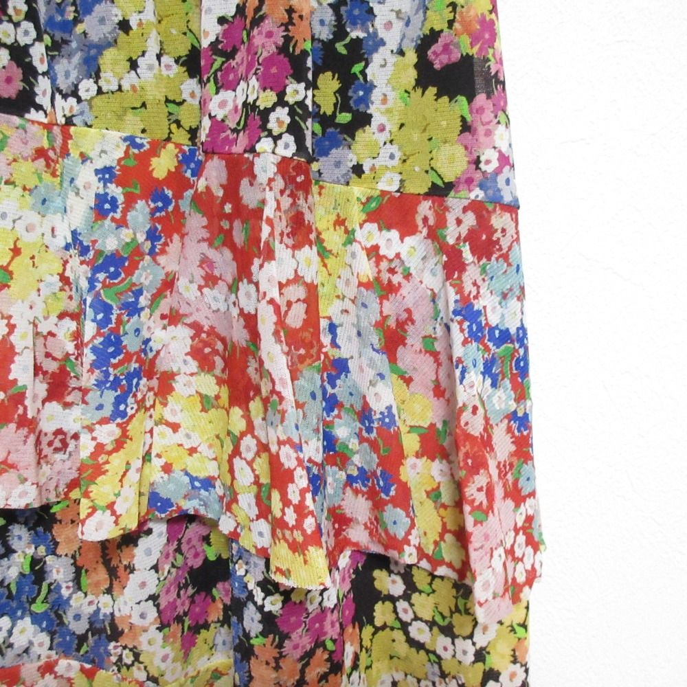 未使用 VIVIENNE TAM ヴィヴィアンタム パワーネット フラワープリント