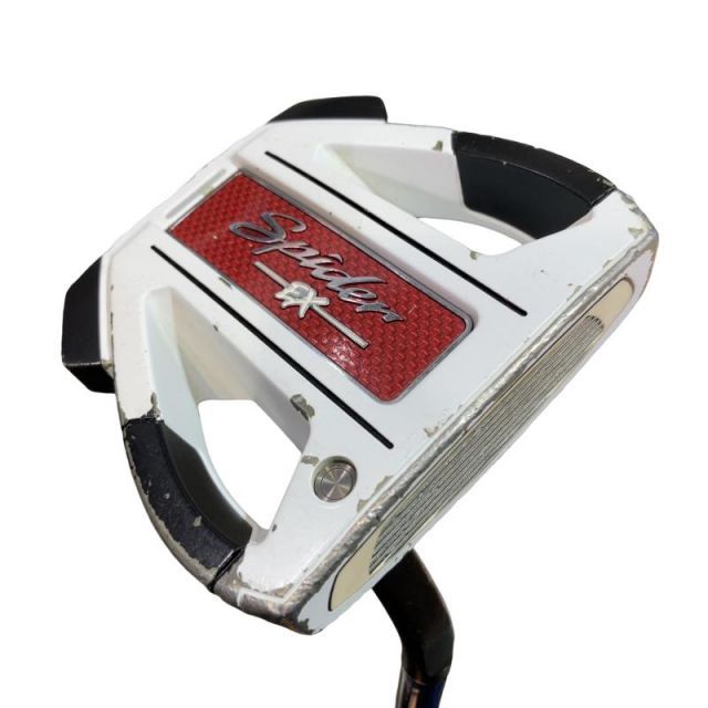 テーラーメイド パター Spider EX フローネック ★良品‼️34インチ 中古】 テーラーメイド Spider EX GHOST WHITE フローネック 34インチ