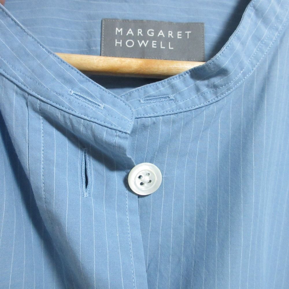美品 25SS MARGARET HOWELL マーガレットハウエル SIMPLE STRIPE