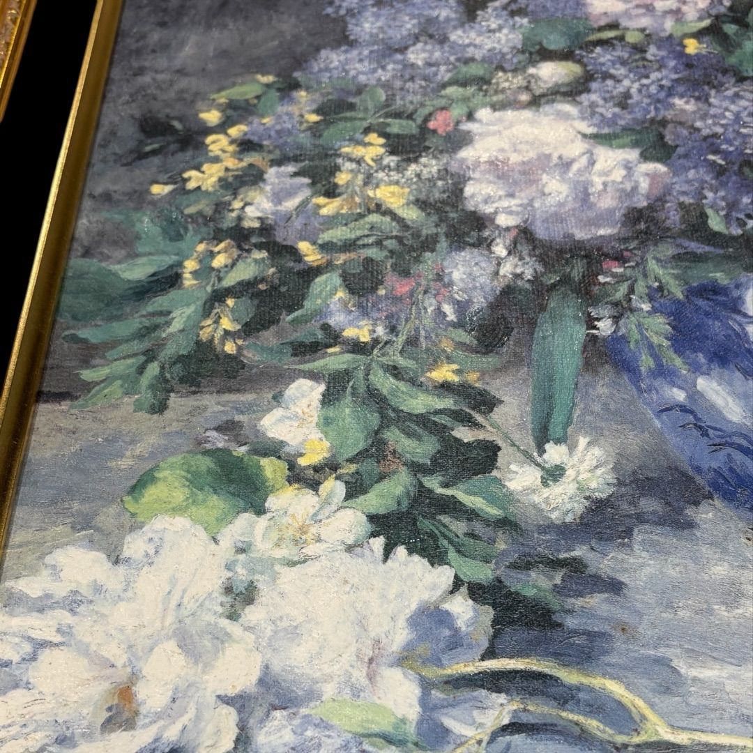某有名資産家購入 ピエール＝オーギュスト・ルノワール『春の花束