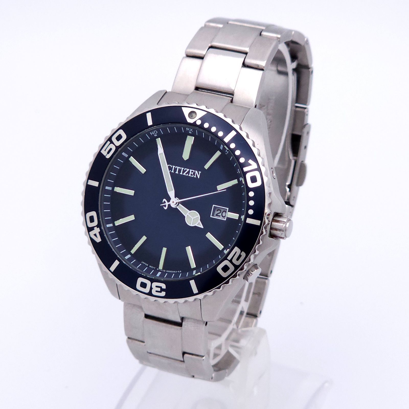 CITIZEN シチズン オルタナ H416-S064619ソーラー電波 動作品 - メルカリ