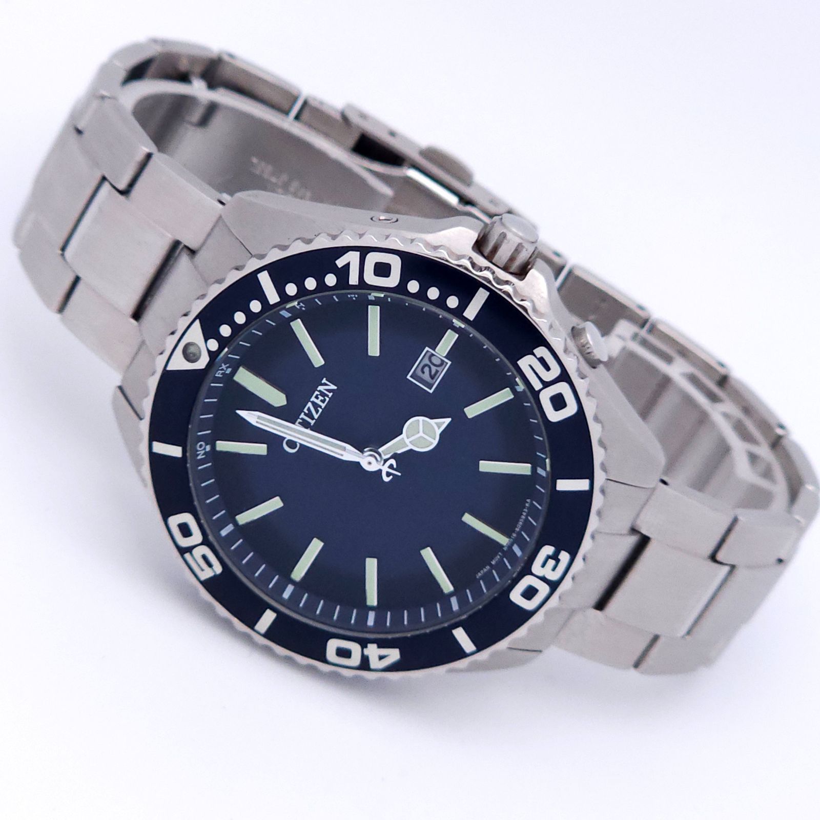 CITIZEN シチズン オルタナ H416-S064619ソーラー電波 動作品 - メルカリ