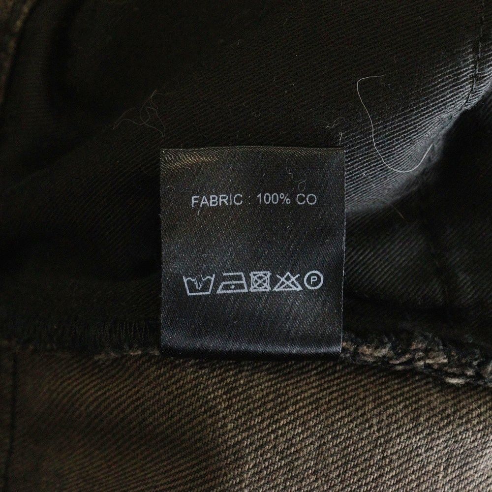 Egon Lab. (エゴンラボ) 24AW ブリーチデザイン加工 バギーデニム