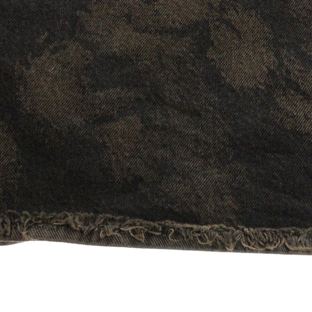 Egon Lab. (エゴンラボ) 24AW ブリーチデザイン加工 バギーデニム 
