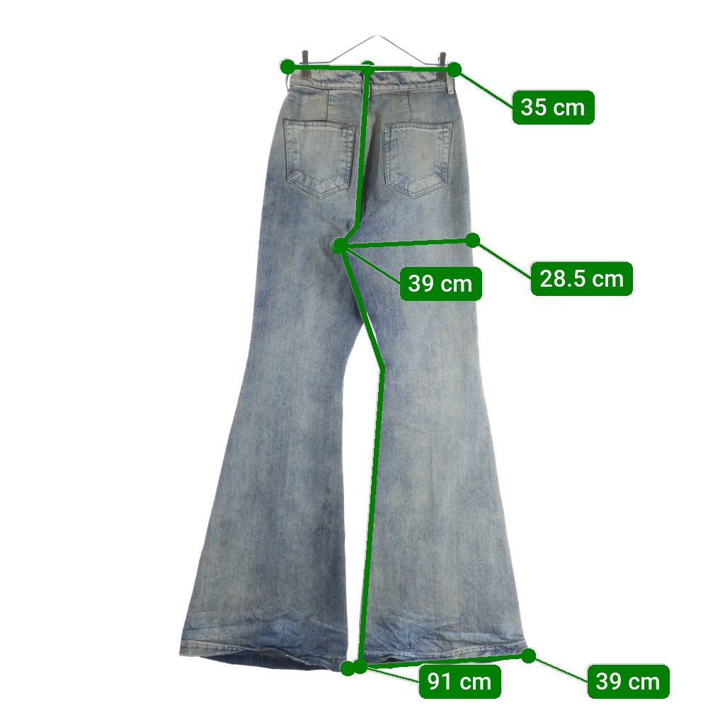 Rick Owens (リックオウエンス) 25AW BOLANS ボラン フレア デニム