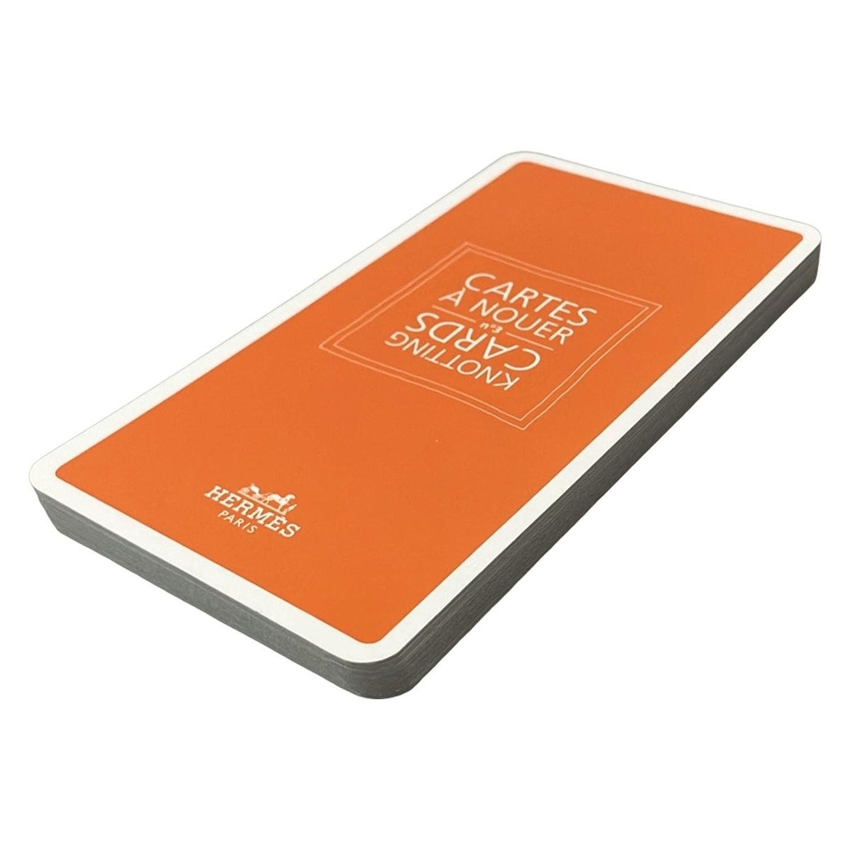 HERMES(エルメス) 小物新品同様 - オレンジ スカーフの結び方カード