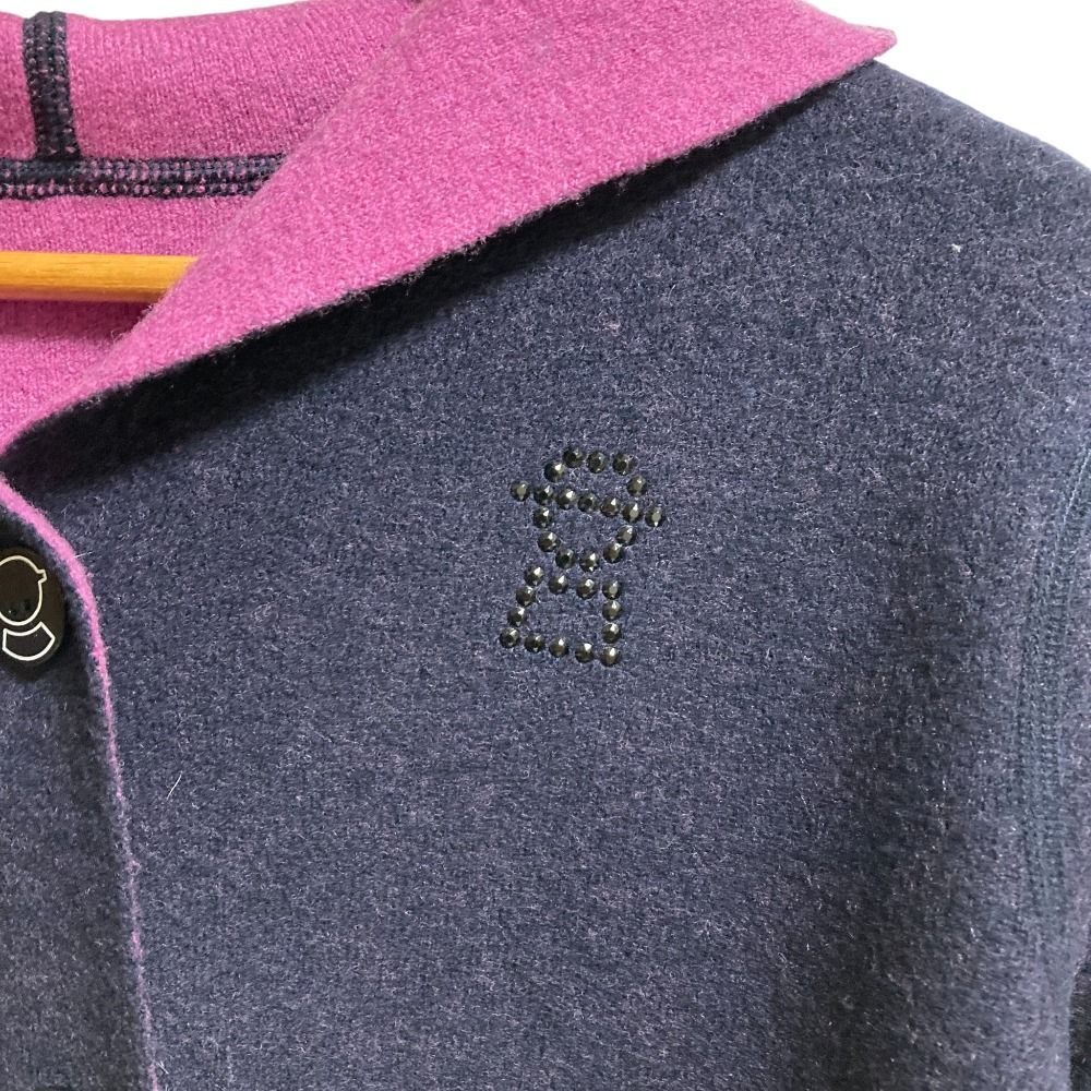 美品 PICONE ピッコーネ ウール リバーフーデッドコート サイズ38