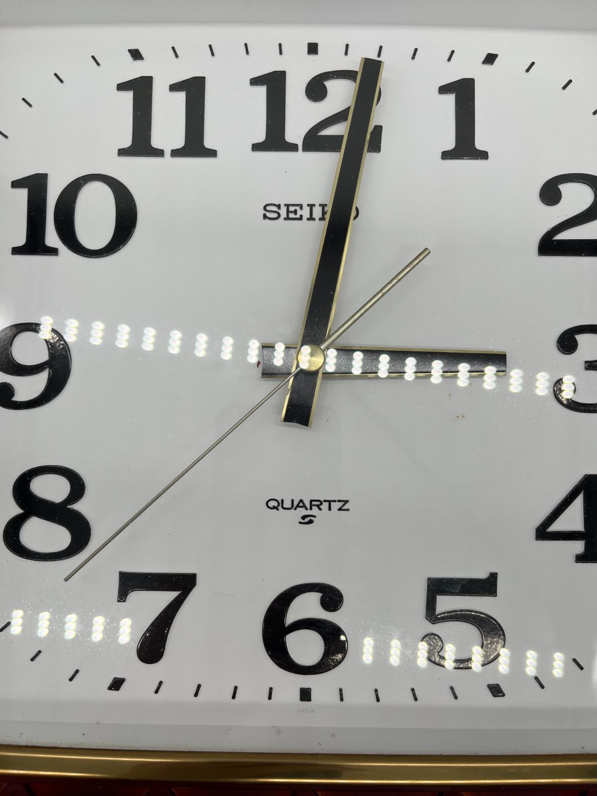 ジャンク品 SEIKO セイコー QUARTZ クォーツ QB528B 掛け時計 時計 鐘