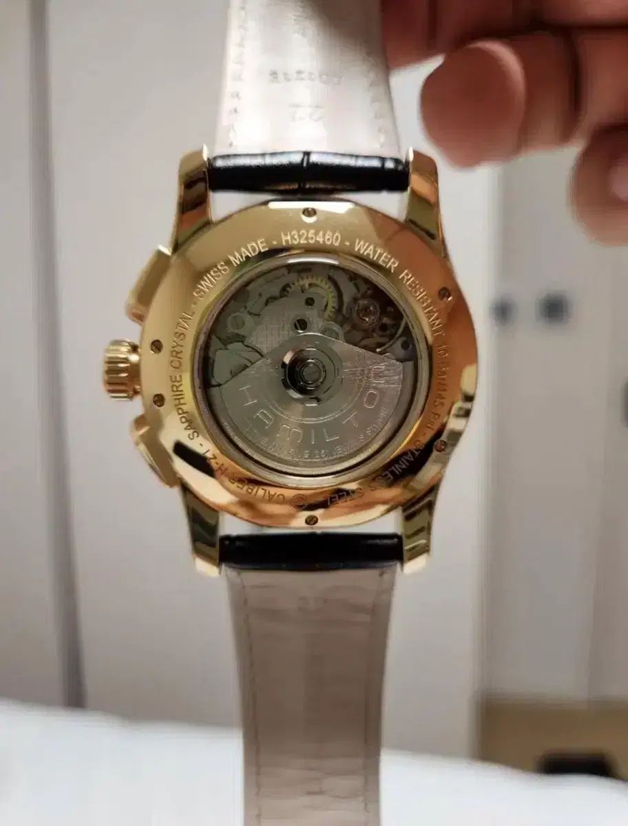  HAMILTON ハミルトン ジャズマスター オート クロノ H32546781 アウター 自動巻き時計 腕時計(アナログ)