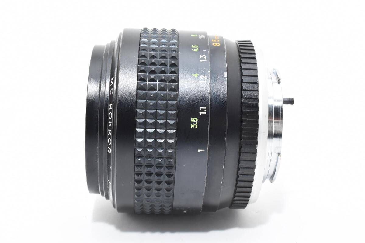 ☆良品☆ミノルタ Minolta MC Rokkor 85mm f1.7 Portrait MF Lens