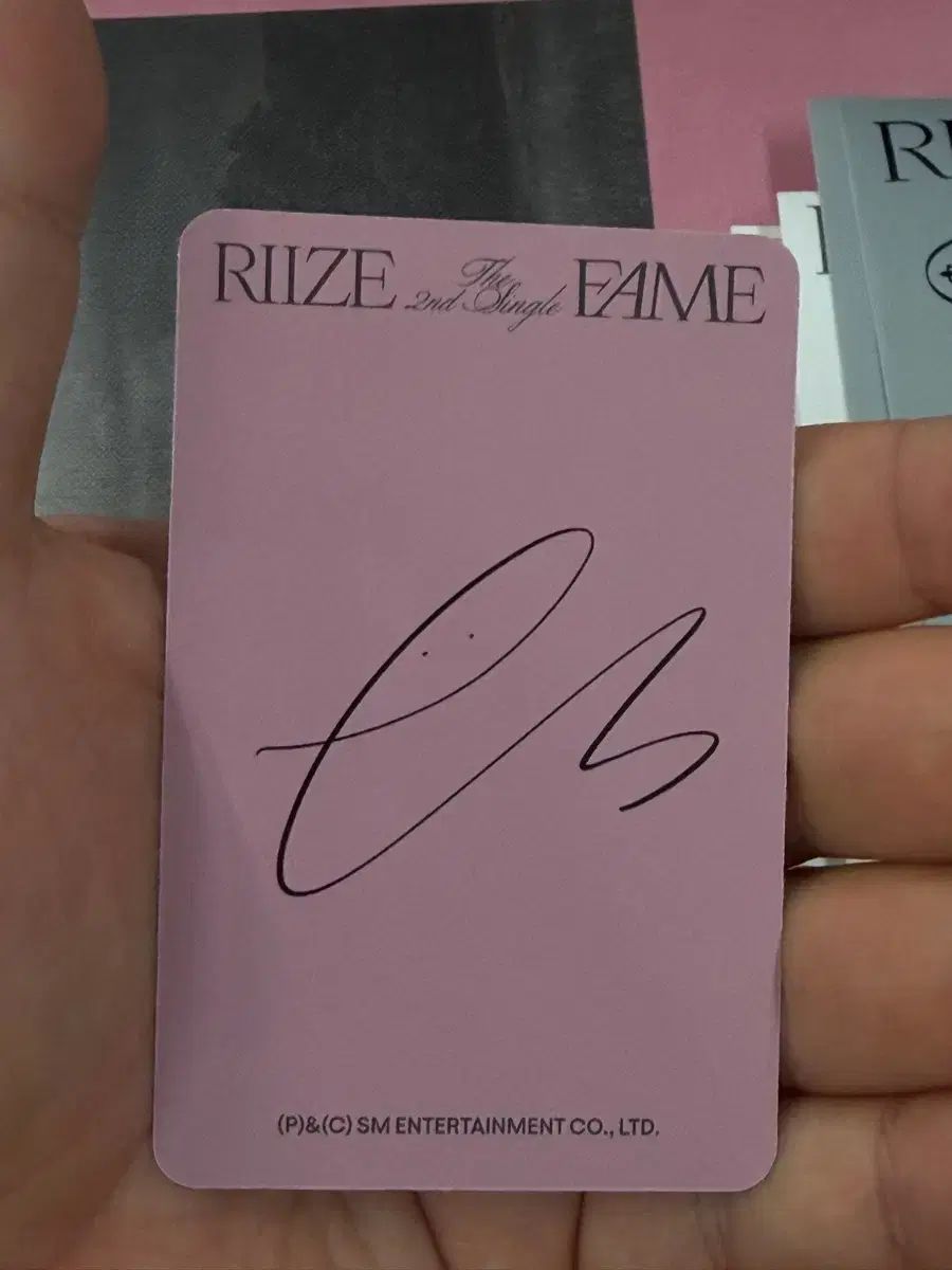 RIIZE ライズ FAMEフォトブック PHOTOBOOK アメリカ TARGET usバージョン 特典 ウンソク EUNSEOK その他 タレントグッズ