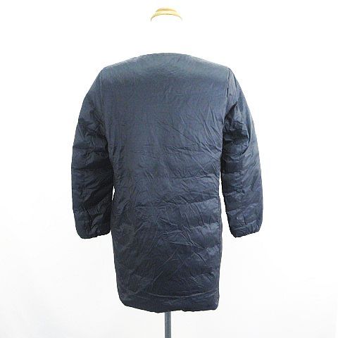 無印良品 良品計画 ダウンコート アウター 長袖 ノーカラー ハーフ丈