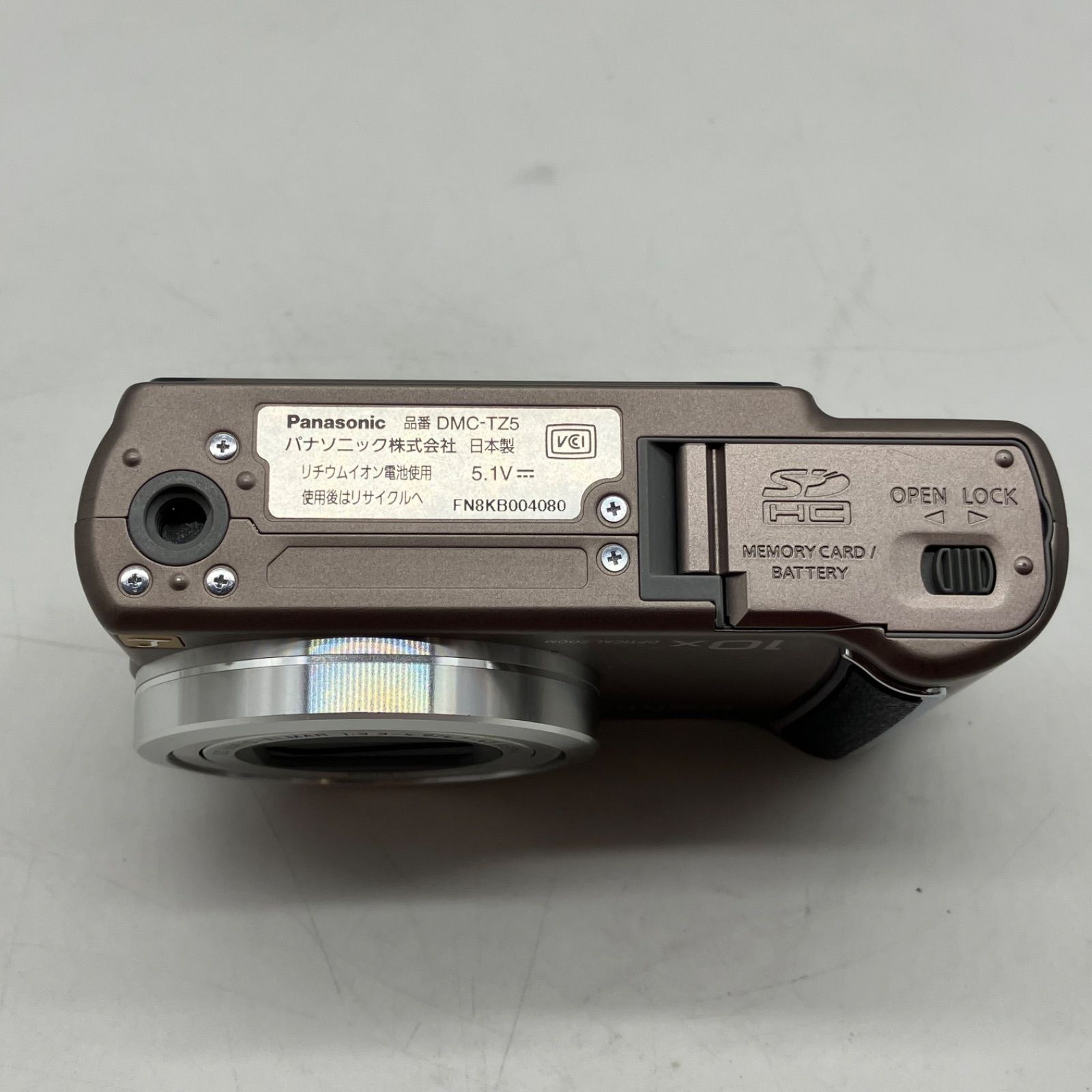 HDN424【動作未確認】Panasonic コンパクトデジタルカメラ LUMIX DMC